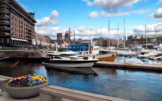 A vida em Oslo, capital da Noruega, é bem mais tranquila do que em países como o Brasil (iStock).