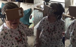 Vida Digital - Confira a reação de uma idosa ao experimentar realidade virtual