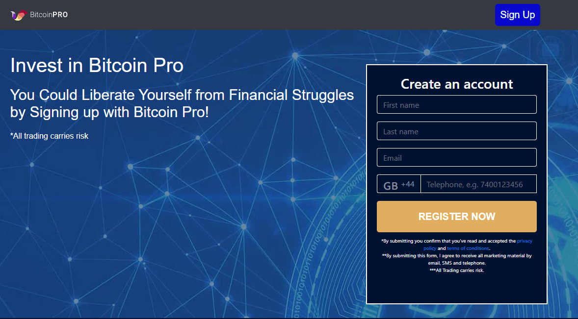 Bitcoin trader pro